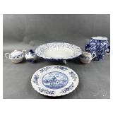 Vtg Kingstone Perfection Sugar Bowl & More