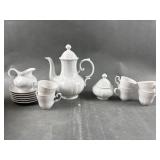 Vtg Leftmann Weiden Germany Teapot Set