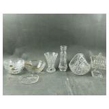 Vtg Cristal G. Durand Bowls & More