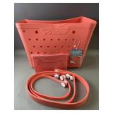 Beachcomber Bag in Peach