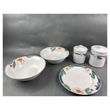 5 Piece Savannah Grove Collection Stoneware