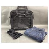 Ladies Head Gloves, Tagus Computer Bag & More