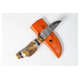 Handmade Damascus Steel Knife C