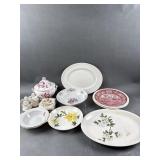 Vtg Villeroy & Boch Rusticana Red Plates & More