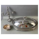 Silver Plates Serving Dish Rontelle, Derby & More