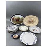 Vtg Mud Pie Dessert Plates & More