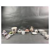 Vtg. Porcelain Limoges Castel Bowl & More!