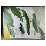 Vintage Art Piece Abstract Painting