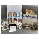 Ashton Drake Doll Ornaments, Xmas Village & More