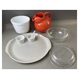 MCM Tilted Pitcher, Vintage Pyrex & More