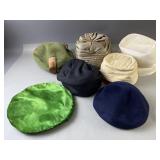 Vintage Hats Velvet, Lamï¿½, Felt & More
