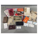 Antq Diary, Vtg Correspondence & Ephemeral Items