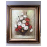 Signed Oil On Canvas Painting