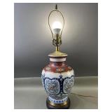 Japanese Imari Porcelain Table Lamp