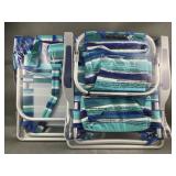 New In Plastic Tommy Bahama Beach Chairs