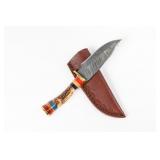 Handmade Damascus Steel Knife K