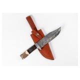 Handmade Damascus Steel Knife O