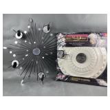 Ceiling Medallion & Partylite Starburst Wall Decor