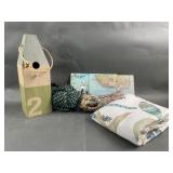 Birdhouse, Ceramic Shark & Nautical Decor