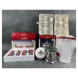 Mikasa Christmas Vase, Lemax Dickensvale & More