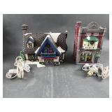 Dept 56 Snow Village Antique Shop & More