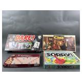Scrabble, Sorry, Clue & More Board Games