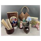 Woven Heart Basket, Effanbee Patsyette & More