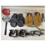 Antique Mountaineering Ice Cleats & More
