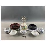 Trico Japanese Porcelain, Paper Mache Tray & More