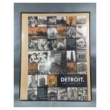Framed Detroit History & Culture Print