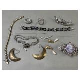 Fancy Costume Jewelry Rhinestones & More