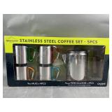 Alpine Mountain Gesr Stainless Steel Coffee Set