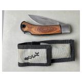 A.G. Russel Lockback Seki Japan Knife & Sheath