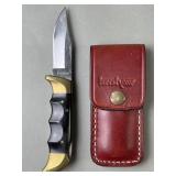 Vintage Kershaw 1055 Folding Knife & Sheath