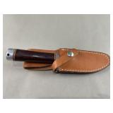 Black Jack Knife & Leather Sheath