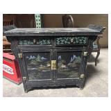 Black Chinese Altar Cabinet