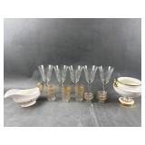 Cauldone England, MCM Gold Accent Glass & More