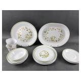 Vtg Correlle Strawberry Sundae Diningware