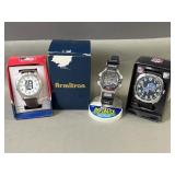 Detroit Teams, MLB & NFL Logo Watches
