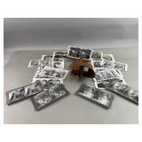 Antq Stereoscope Viewer & Slides