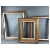 Vtg Gilded Frame & More