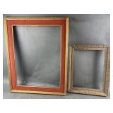 Vtg Gilded Frame & Carved