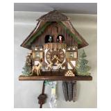 3 Weight Chalet Cuckoo Musical w/ Jumping Deer