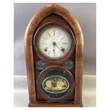 1860s Ingraham 8 Day Beehive Mantle Clock