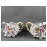 Royal Bayreuth Porcelain Pearl Pitchers