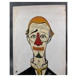 Bernard Buffet Reproduction Clown Painting