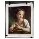 The Little Ophelia Bouguereau Poster