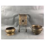 Wall Mount Brass Mailbox, Planter & More!