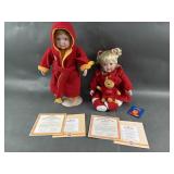Ashton-Drake Winnie-The-Pooh Themed Dolls