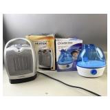 Lasso Ceramic Heater & Comfort Zone Humidifier